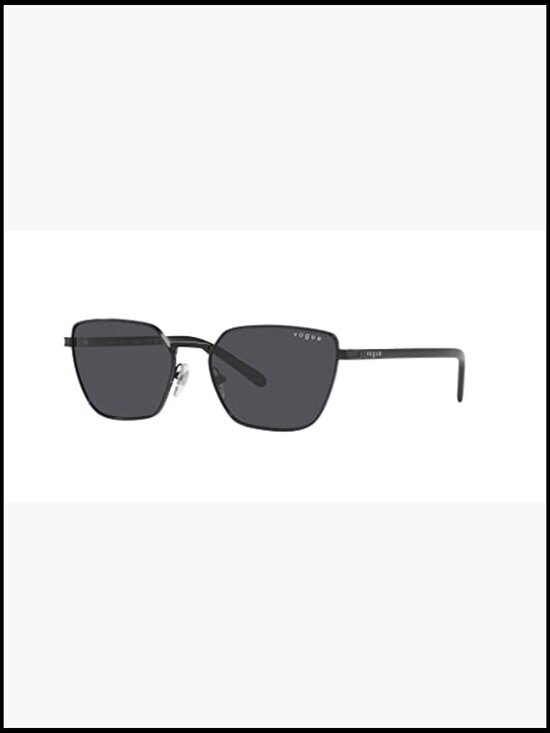 Rectangular Metal Sunglasses with UV Protection main image 5